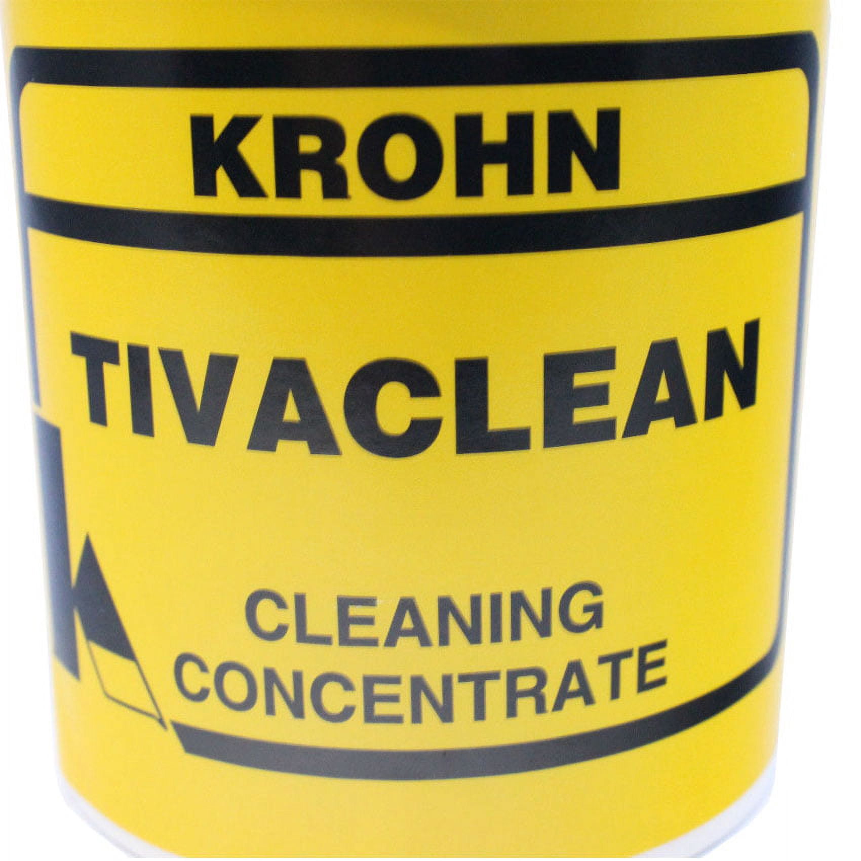 KROHN TIVACLEAN Electro Cleaning Concentrate 1 lb Remove Grease Jewelry Plating