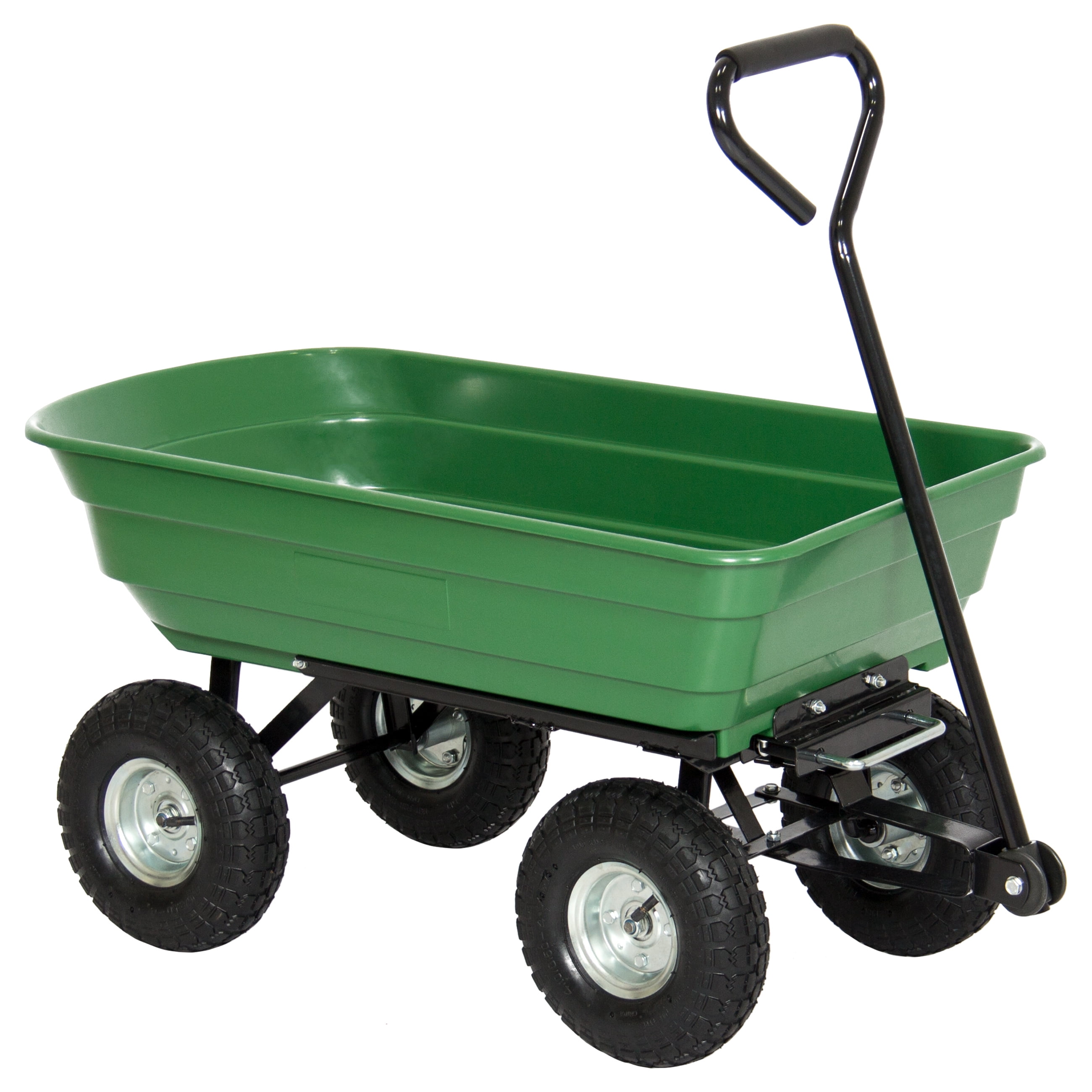 Best Choice Productsheavy Duty Garden Wagon Dump Cart Carrier