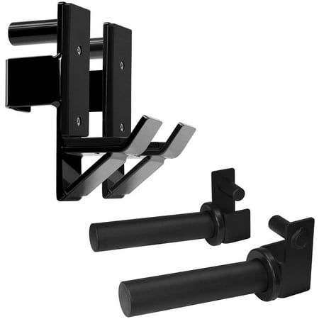 Yes4All 2x2 J-Hook Barbell Power Rack + 2x2 Weight Plate Holder Attachment