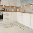 thumbnail image 5 of Yiaed Summer Animal Kitchen Rugs Sets of 2 Kitchen Mats Cushioned Anti Fatigue Kitchen Rug Tapetes Para Cocina for Sink,Laundry Room, 5 of 6