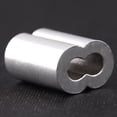 thumbnail image 4 of 100pcs Aluminum Crimping Loop Sleeve for 3mm Diameter Wire Rope and Cable, 4 of 8