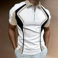 thumbnail image 2 of Polo Shirts for Men,Men's Polo Shirt Short Sleeve Knit Shirt Casual Lightweight Turn Down Collar Business Tops, 2 of 6