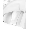 thumbnail image 4 of Aiihoo Womens Shiny Metallic Frilly Ruffled Mini Skirts Low Rise Short Skirts Dance Clubwear Silver S, 4 of 6