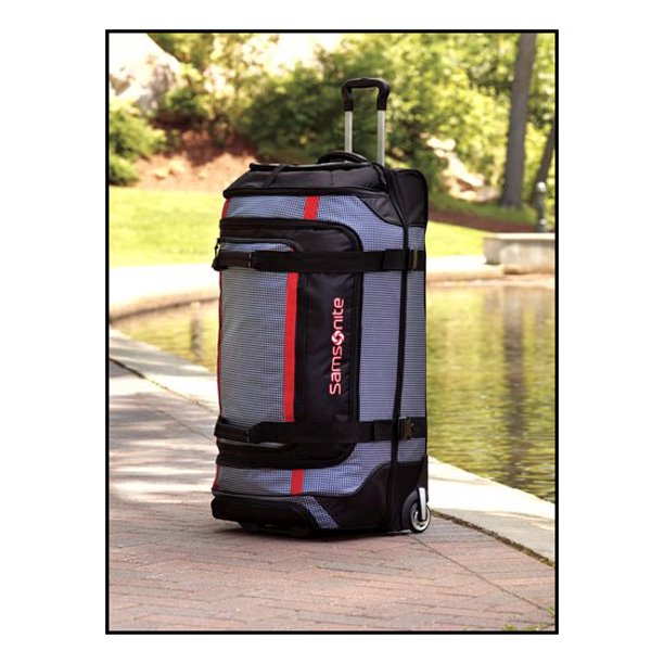 Samsonite 35" Ripstop Wheeled Duffel Bag Blue