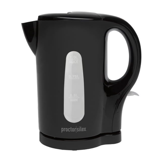 Proctor Silex 1-Litre Cordless Kettle Proctor Silex 1-Litre Cordless Electric Kettle with Auto Shutoff (41008PS)