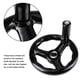thumbnail image 1 of Rueda De Plástico 3 Habló Negro Para El Torno Y El Ajuste De La Máquina De Fresado Control De Equipos Industriales, 1 of 7