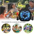 thumbnail image 6 of Jeiento Dolphin Backpack with Lunch Box Kids Girls 8-12/10-12/12-14 Elementary School Bookbag Lunch Bag Pencil Case Set Love Heart Book Bag Lunchbox Back Pack Chidlren Schoolbag, 6 of 7