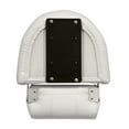 thumbnail image 5 of Wise 8WD3315-1009 Deluxe Series Pontoon Bucket Seat with Flip Up Bolster - White / Red / Charcoal, 5 of 5