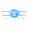 thumbnail image 3 of Facial Cold Cooling Pads, Eyes , Stress , Blue, 3 of 4
