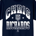 thumbnail image 7 of USSF X USMNTPA Chris Richards Logo Icons Adult Navy Crew Neck Short Sleeve T-shirt-3XL, 7 of 7