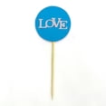 thumbnail image 3 of Darling Souvenir, Love Wedding Cupcake Toppers, Party Dessert Decorations - Pack Of 20, 3 of 3