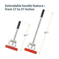 thumbnail image 4 of POWERTEC Heavy Duty 27-Inch Extendable Roller | Die-Cast Second Handle for More Leverage, 71033, 4 of 9