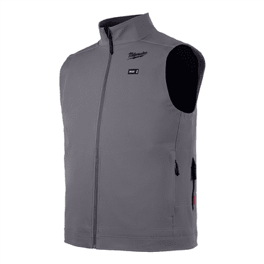 M12 GRAY HEAT TOUGHSHL VEST ONLY L