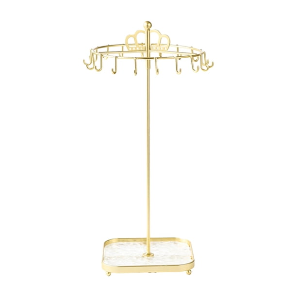 Soporte giratorio para joyas jinwen organizador de joyas estante de almacenamiento para Oro 13,5 cm x 35 cm