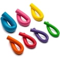 thumbnail image 3 of Paquete de 42 varillas Twist-flex, 7 tamaños, juego de rodillos para el cabello con esponja para rizos flexibles, juego de rodillos calientes para rizador de espuma para el cabello (color aleatorio) Xemadio WMZL-388, 3 of 5