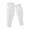 White, variant on Men's Honeycomb Padded Calf Compression Sleeve, Breathable Sports Leg Guard for Soccer and Basketball, Single Piece Protection, Performance Legwear, Orange, Size XL