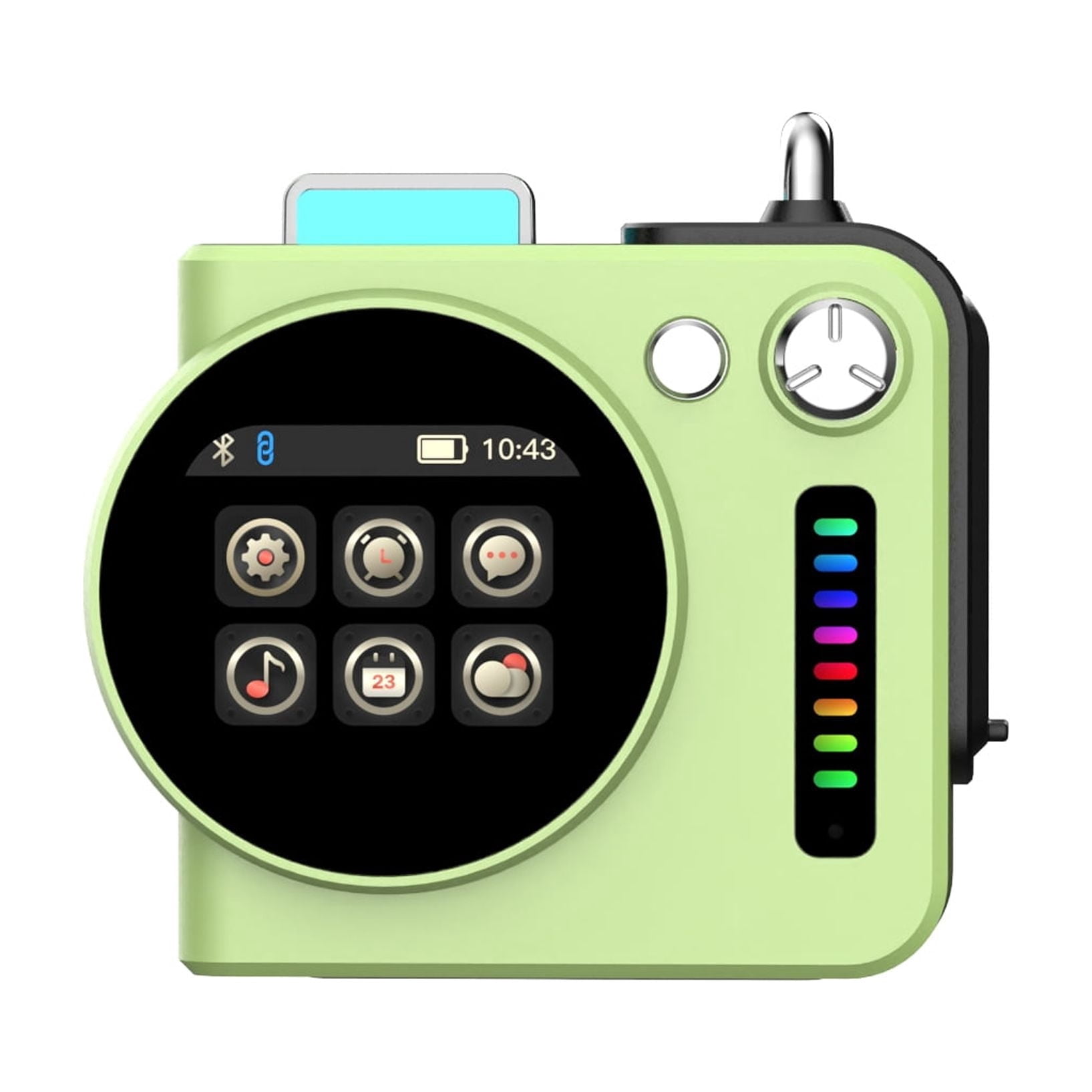 Green Portable Bluetooth Speaker Small Wireless Bluetooth 5.4 Speaker