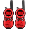 thumbnail image 1 of RT38 Talkie-Walkie pour Enfants, Jouets pour Garçons et Filles de 6 à 12 Ans, Mini Port USB, Radio Longue Portée, Camping Randonnée Extérieur (Rouge 1 Paire), 1 of 5