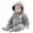 Grey, variant on Gaexia Toddler Boy Girl Romper Bodysuit Jumpsuit ,Lined Baby Boys Bodysuit Jumpsuit With Attached Hood For And Toddler Winter Wear Cozy Outfit