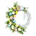 thumbnail image 2 of Easter Bunny Wreath,Pastel Easter Door Wreath With Eggs Floral Garland And Rabbit Pendant For Front Door Hanging Indoor Outdoor Spring Home Decor Family Holiday, 2 of 6