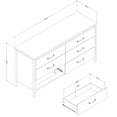 thumbnail image 2 of South Shore Gravity, Contemporary Dresser,  Gray, 2 of 11