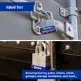 thumbnail image 4 of Brinks Laminated Steel Padlock 50mm Body with 1- 1/2 inch Boron Shackle, 4 of 12