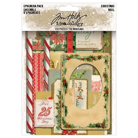 Tim Holtz Idea-Ology Ephemera-Christmas