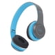 thumbnail image 3 of Auriculares Bluetooth plegables con graves pesados, ergonómicos, inalámbricos, deportivos, para estudiantes, adultos, hogar, oficina, escuela, azul, 3 of 5