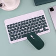 thumbnail image 3 of MesaSe Wireless Keyboard and Mouse Combo  Chargeable Up to 30 Days  2.4 GHz  Compact Mouse  with Shortcut Keys  Compatible with IOS  Android  TV  Windows  Laptop  PC  Green, 3 of 14