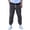 Dark Gray, variant on Wutalume Men's Loose-Fit Stretch Corduroy Lightweight Breathable Pants, Comfortable and Flexible Trousers for Casual and Daily Wear,Black L