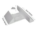 thumbnail image 3 of Wedge Pillow For Adjustable 45 Provides Front And Back Support For A Comfortable Sleep Experience Silk Pillows Body Pillowcase Anime Pillowcase Silk Standard Small Pillows for Kids Satin Pillowcase, 3 of 4