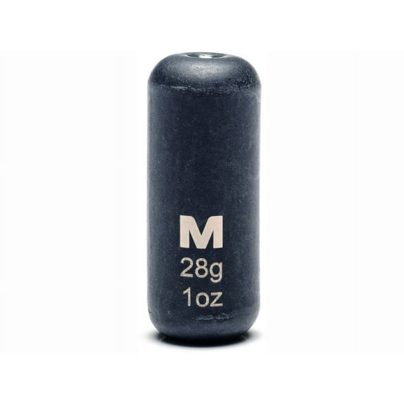 Mustad Carolina Weight 1oz Tungsten Black 1PK