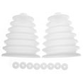 thumbnail image 1 of Drill Dust Collector Cover for Electric Tools Protective White Silicone Case Fits Various Drills, 1 of 8