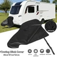 thumbnail image 2 of Miulika Towing Hitch Cover, RV Resistant Universal Hook Connector Cover, Rain, 2 of 9