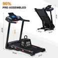 thumbnail image 5 of HUAGEED Electric Running Exercise Treadmill, Black, 300 lb, 5 of 6