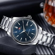 VAVA VOOM Men's Watch Top Brand Wrist Watch Luxury Fashion Business Sports Genuine Leather Waterproof Calendar Quartz public house