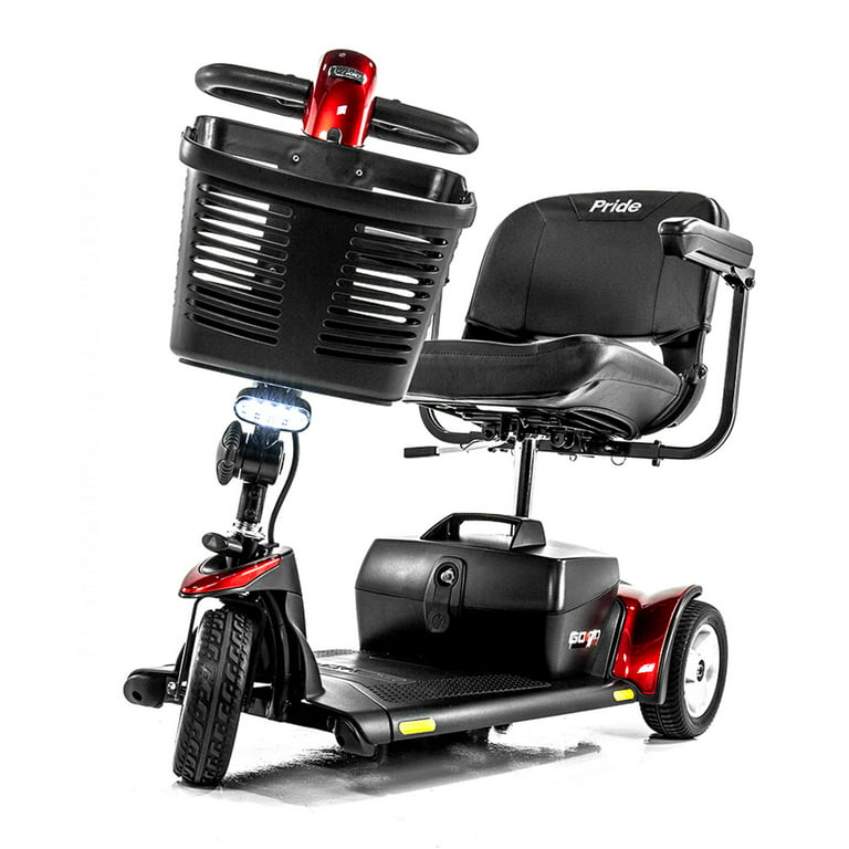 kamera spredning Bemærk venligst Go-Go Sport 3 Wheels Travel Scooter HD Pride Mobility S73 + Accessories -  Walmart.com