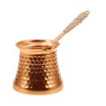 thumbnail image 3 of Shisuyan Metal Turkish Coffee Pot Handmade Coffee Pot Side Handle Coffee Kettle Milk Kettle, 3 of 8