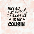 thumbnail image 4 of Inktastic My Best Friend is My Cousin with Hearts Boys or Girls Baby Bodysuit, 4 of 5