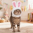 thumbnail image 4 of Cute Bunny Ears Cat Dog Hat, Soft Plush Pet Costume Accessory for Easter, Halloween, Christmas, Photo Props, 4 of 8
