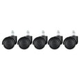 thumbnail image 2 of Office Chair Wheels Set, 5PCS Strong Load Bearing Force Chair Caster  for Cabinet, 2 of 8