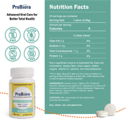 ProBiora Health Hint of Mint Dental Probiotic Breath Mints for Oral Care and Gum Health, Probiotics for bad breath, Oral probiotic, Oral Health, Sugar-free mints, 30 Tablets