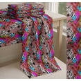 thumbnail image 6 of Soimoi Pink Cotton Cambric Fabric Tropical Leaves & Wild Animal Decor Fabric Printed BTY 42 Inch Wide, 6 of 7
