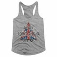 thumbnail image 1 of Def Leppard 1980's Heavy Metal Band Pour Some Triangle Womens Racerback Tank Top, 1 of 2