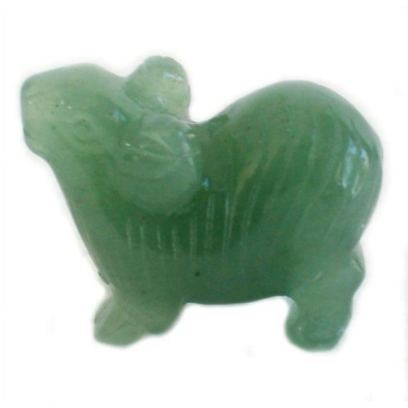 Small Jade Sheep Statue