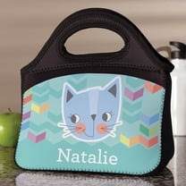 Cutesy Cat Personalized Lunch Bag