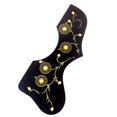 thumbnail image 1 of (22J01) Protection de Guitare Acoustique, Noir/or, 1 of 4