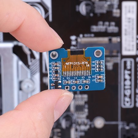 Peggybuy 0.42 Inch Micro Breakout Screen SSD1306 4 Pin I2C IIC for ...