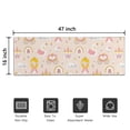 thumbnail image 5 of Cute Princess Castle Pattern Door Rugs,Washable Non Slip Door Mats Indoor,Decorative Door Mats,Entry Mat Indoor for Entrance,Bedroom,Kitchen,Bathroom,16"x47", 5 of 6