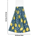 thumbnail image 3 of SKYSONIC Hanging Kitchen Towel 12 x 17 Inch Lemons with Leaves Towel Set 2 Pieces of Dry Towels for Kitchen, Bathroom, Laundry Room Table, 3 of 7